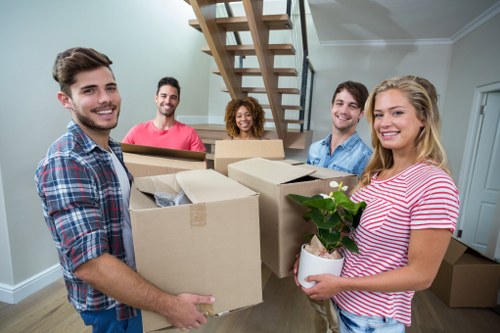 Local removal team preparing a home move in Cotland