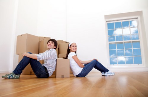Packing and furniture protection for a removals job in Cotland