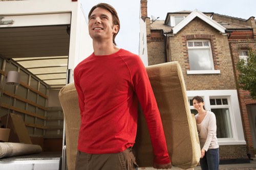 Furniture pick-up and careful item handling
